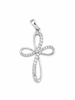 Charm Idee Preziose dal 1987 Donna in Oro bianco Zircone IP.CHK18B/202